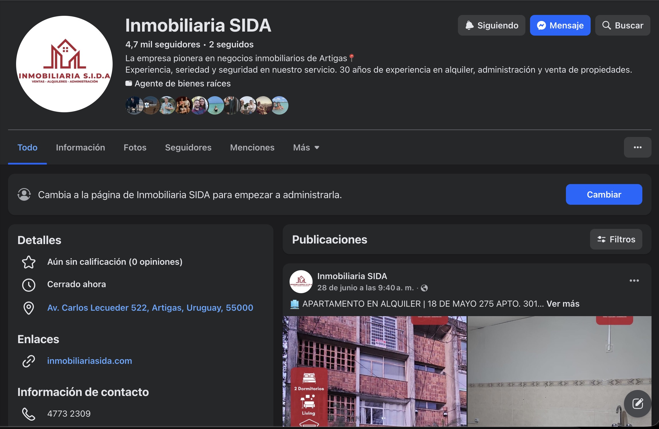 Inmobiliaria SIDA